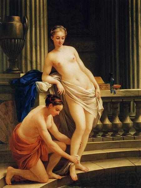 Joseph Marie Vien Greek Woman at the Bath France oil painting art